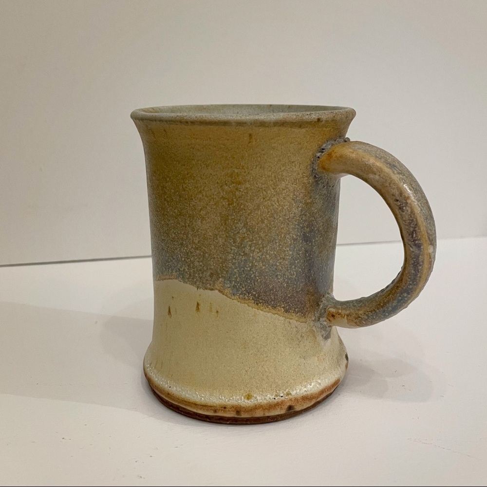 ceramic mug, beige